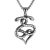 Two-headed snake silver