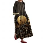 Crinkle Button Dress - Image 5