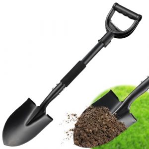 Compact Heavy-Duty Garden Shovel