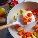 2-Piece Silicone Spatula Set with Wood Handle for Non-Stick Cookware - Image 5