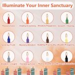 Assorted Color Mini Chime Candles - 24 Pack for Rituals, Meditation, and Celebrations - Image 6