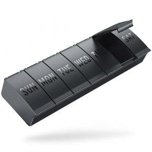 Large Weekly Pill Organizer for Vitamins and Supplements