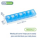 Convenient 7-Day Pill Organizer for Medicine, Vitamins, and Supplements - Image 2