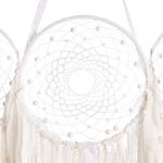 Bohemian Triple Moon Goddess Dream Catcher Wall Hanging - Image 6