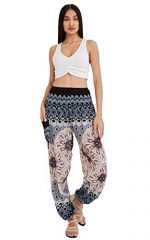 Bohemian Flowy Yoga Pants for Women - Image 4