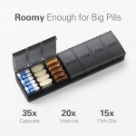 Large Weekly Pill Organizer for Vitamins and Supplements - Image 2