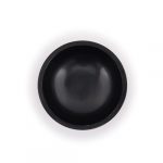 Elegant Hand-Carved Natural Stone Smudge Bowl with White Leaf Design - Image 5