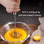 Premium Stainless Steel Hand-Push Rotary Whisk - Image 4