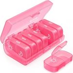 Extra-Large Weekly Pill Organizer with Easy-Fill Design