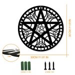 Triple Moon Black Metal Wall Art – Perfect for Home and Office Decor - Image 3