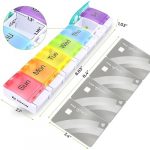 Easy-Open Weekly Pill Organizer with Large Compartments - Image 6