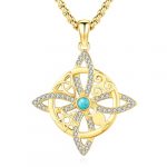 E-A-Witches Knot Necklace