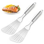 2-Piece Deluxe Stainless Steel Fish Spatula Set
