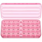 Monthly Pill Organizer with Large Capacity Compartments