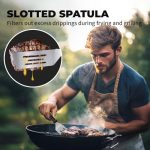 3-Piece Stainless Steel Spatula Set with Heat-Resistant Handles - Image 6