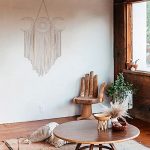 Bohemian Triple Moon Goddess Dream Catcher Wall Hanging - Image 3