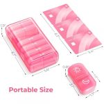 Extra-Large Weekly Pill Organizer with Easy-Fill Design - Image 6