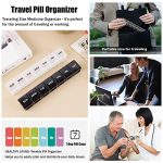 Dual Pack Weekly Pill Organizer - 7 Day Large Capacity Medication Case - Image 7