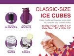 Classic-Size Ice Cube Trays with Easy-Release Design, 3 Pack - Image 4