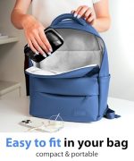 Compact Travel Pill Organizer with Moisture-Proof Design and Secure Lock - Image 6