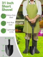 Compact Heavy-Duty Garden Shovel - Image 2
