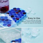 Multi-Purpose Silicone Ice Cube Trays with Lid - Pack of 3 - Image 4
