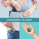 Compact Retro Pill Organizer with Mirror and Artistic Design - Image 6