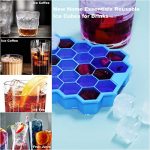 Multi-Purpose Silicone Ice Cube Trays with Lid - Pack of 3 - Image 6