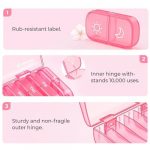 Extra-Large Weekly Pill Organizer with Easy-Fill Design - Image 4