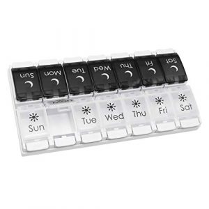 One-Click 7-Day Pill Case: Your Personal Medication Organizer