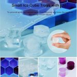 Multi-Purpose Silicone Ice Cube Trays with Lid - Pack of 3 - Image 5