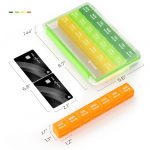 Moistureproof Monthly Pill Organizer with Removable Weekly Rows - Image 6