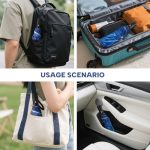 Compact Travel Umbrella with Constellation Design - Image 3