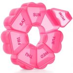 Large 7-Day Pill Organizer With Spacious Compartments