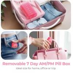 Extra-Large Weekly Pill Organizer with Easy-Fill Design - Image 5
