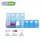 Convenient 7-Day Pill Organizer for Medicine, Vitamins, and Supplements - Image 3