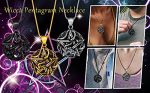 Mystical Pentagram Pendant Necklace in Stainless Steel - Image 2