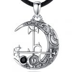 Mystical Wiccan Necklace in 925 Sterling Silver