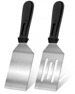 Premium Stainless Steel Spatulas Set (2 Pieces)