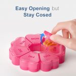 Large 7-Day Pill Organizer With Spacious Compartments - Image 4