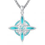 F-B-Witches Knot Necklace