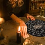 Elegant Wooden Divination Pendulum Board with Crystal Necklace - Image 5
