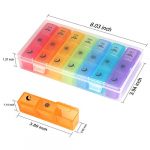 7-Day Large Compartment Pill Organizer for 3-Times-A-Day Dosage - Image 2