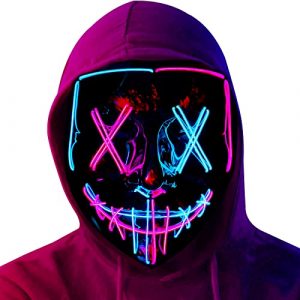 LED Halloween Mask for Festive Fun