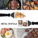 Premium Stainless Steel Spatulas Set (2 Pieces) - Image 5