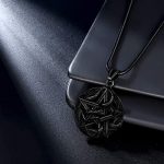 Mystical Pentagram Pendant Necklace in Stainless Steel - Image 6