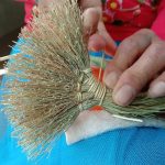 Crystal Tree of Life Altar Broom – Wiccan Cleansing Tool for Ritual Spaces - Image 3
