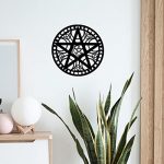 Triple Moon Black Metal Wall Art – Perfect for Home and Office Decor - Image 2