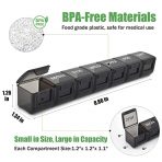 Dual Pack Weekly Pill Organizer - 7 Day Large Capacity Medication Case - Image 2