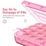 Monthly Pill Organizer with Large Capacity Compartments - Image 4